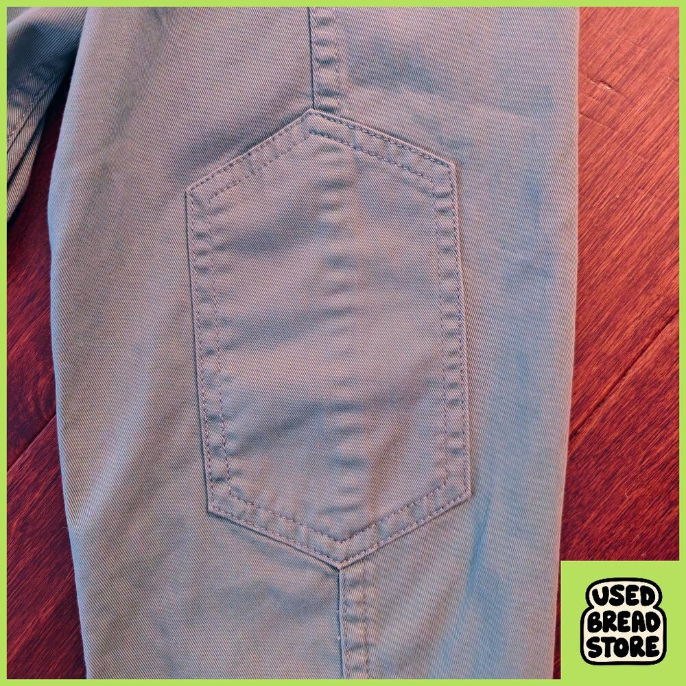 NWT 2015 L.L.Bean Women's Cargo Jacket Drawstring Waist Teal Large Safari - Picture 4 of 7